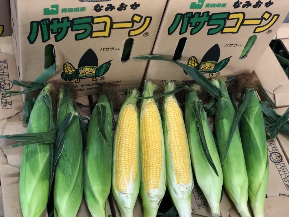 青森県のブランドとうもろこし