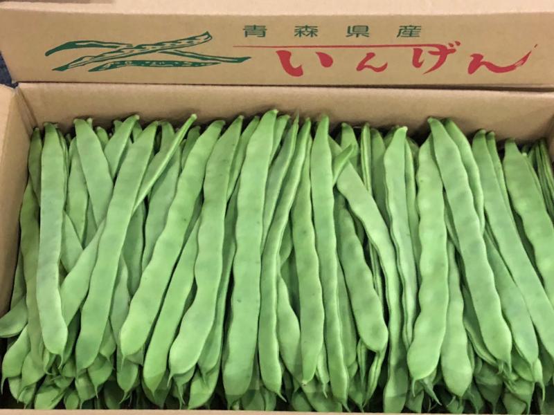 平鞘いんげん